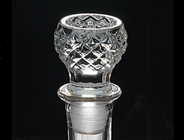 Diamond Design Whiskey Glass Bottle With Cups For Night Bar Offer Whiskey
