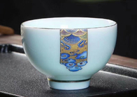 Small Chinese Style Custom Ceramic Mugs Classic Ceramic Tea Mug In Stock