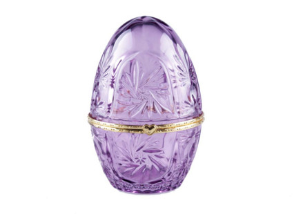 Egg Shape Glass Dessert Jars Flower Mini Decorative Gift Candy