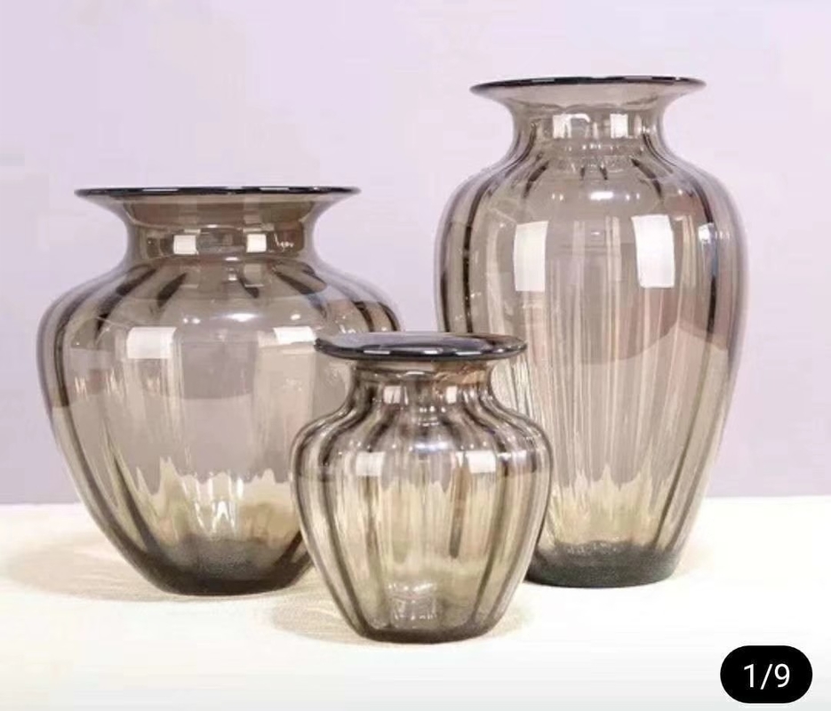 pink decorative glass